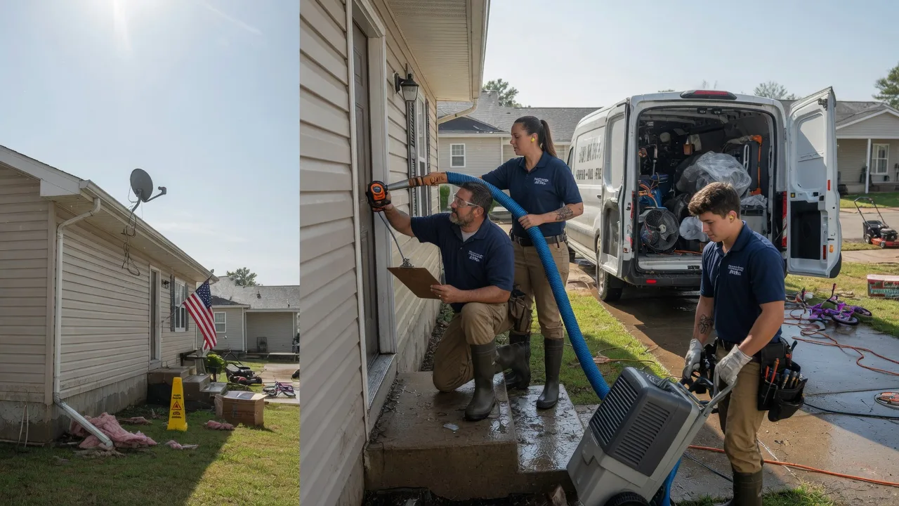 Ceiling Water Damage Restoration in Saint Thomas, ND near me
